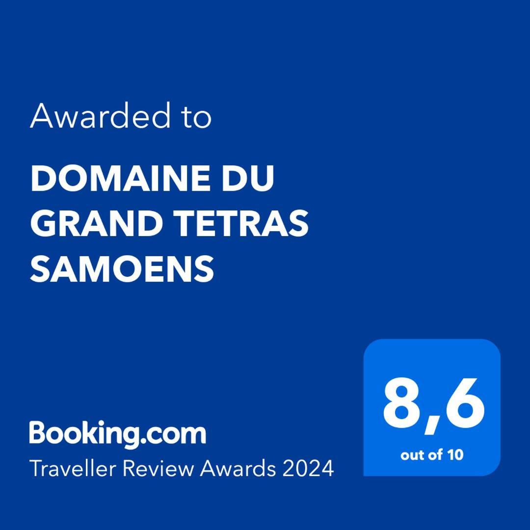 Domaine Du Grand Tetras Samoens Apartman Kültér fotó